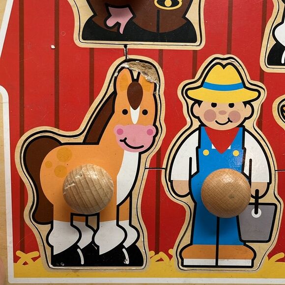 Two Farm Animal Melissa & Doug Puzzles - Picture 11 of 11